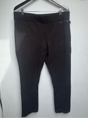 DKNY pull on ponte pants black XL